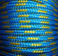 kötél felhúzó kék-sárga 10mm