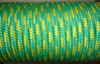 kötél felhúzó zöld-sárga 10mm