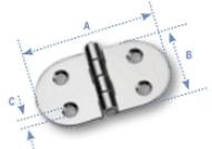 Zsanér 68x39x2 mm